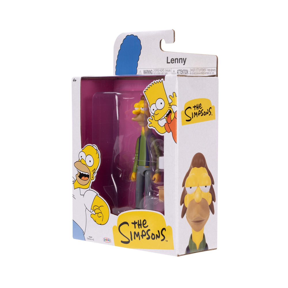 Bright, durable poseable figure with glossy finish captures classic look.