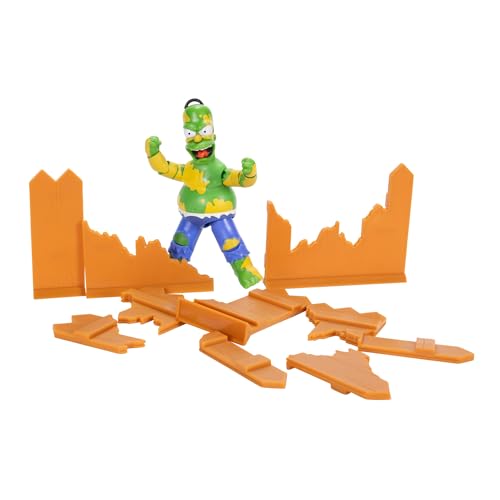 Furious Homer with 15 articulation points for dynamic posing.