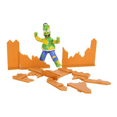 Furious Homer with 15 articulation points for dynamic posing.