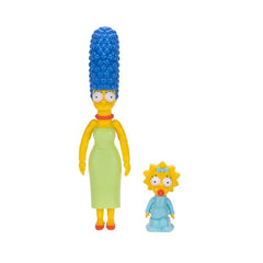 The Simpsons Marge and Maggie figure side-right view adds nostalgic charm to any collection.