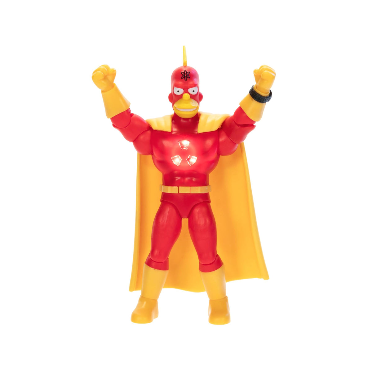 The Simpsons Radioactive Man front view for display and collection.