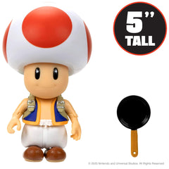 Toad figure with 9 articulation points for dynamic posing.