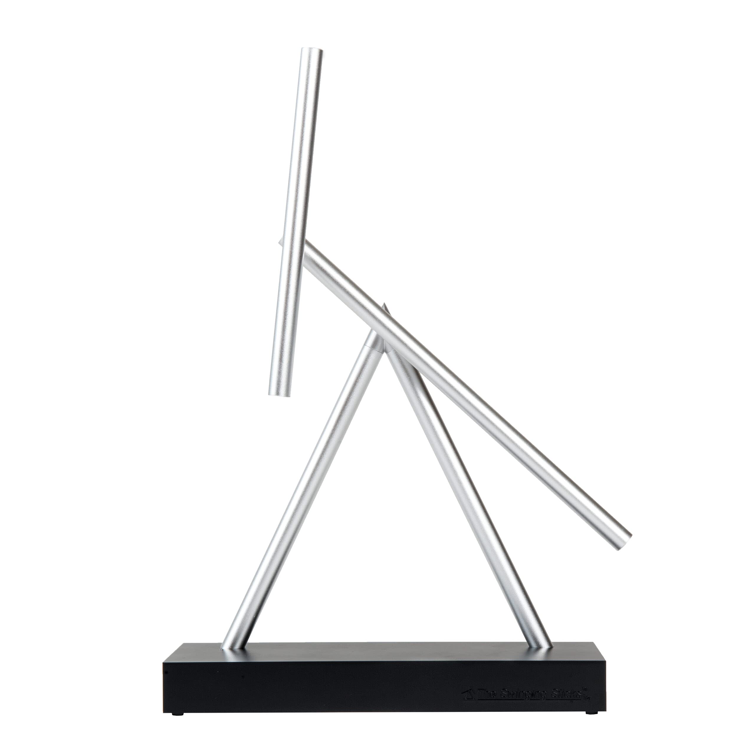 The Swinging Sticks desktop balance view enhances focus during work.