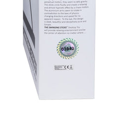 The Swinging Sticks battery-powered design runs without cords for flexible placement.