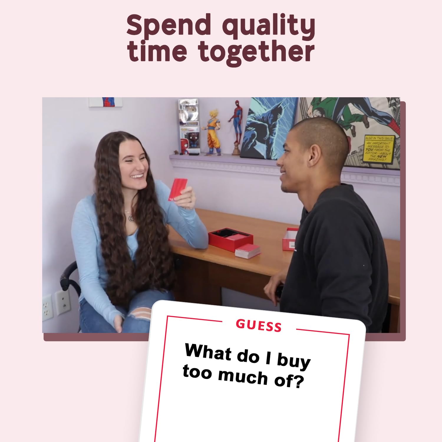 The Ultimate Game for Couples – easy rules enable quick setup and stress-free play.