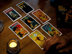 Pulp Tarot packaging highlighting durable design for daily use.