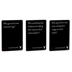 The Voting Game age rating signals teen friendly party fun.