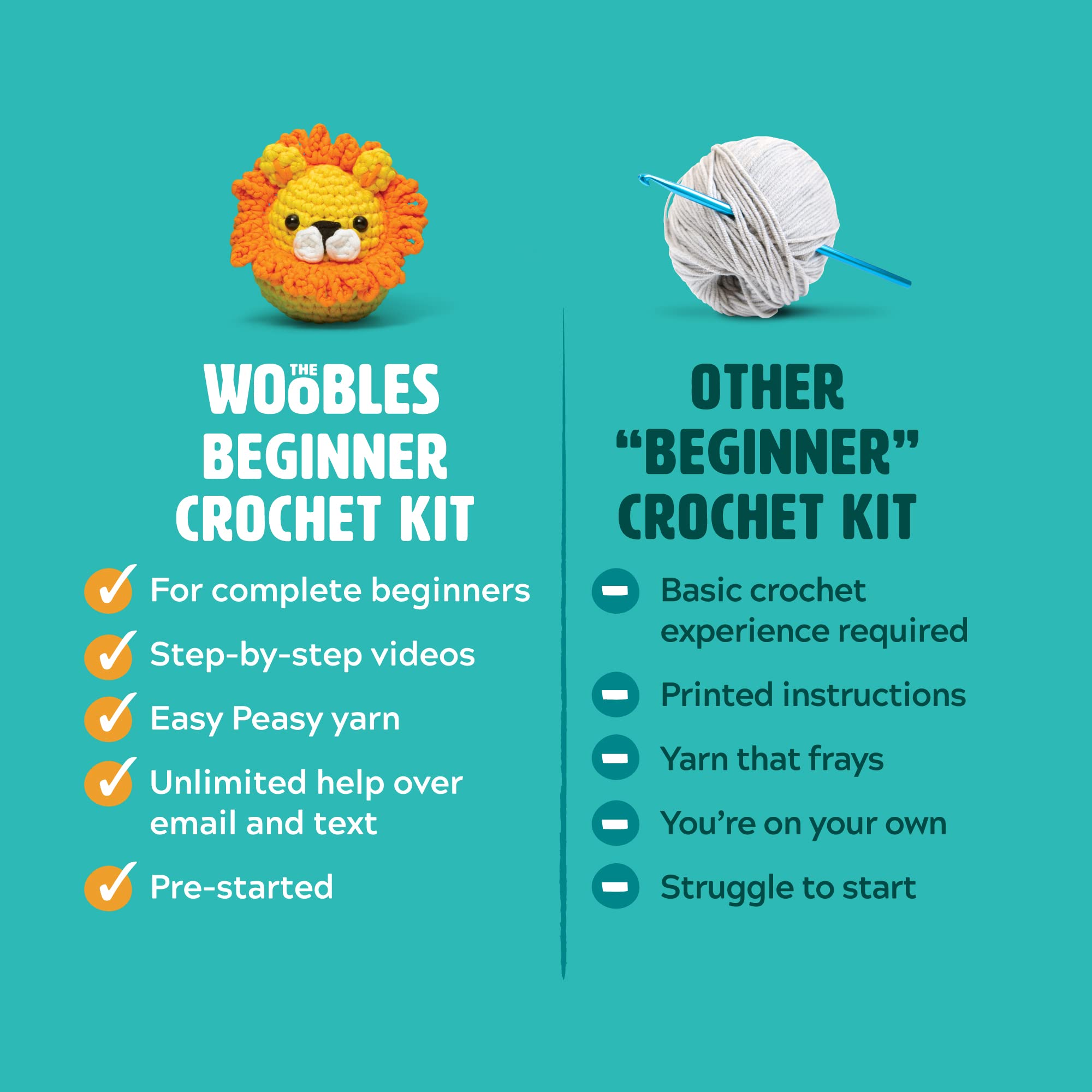 The Woobles Kiki Chick tutorial video for step-by-step learning.