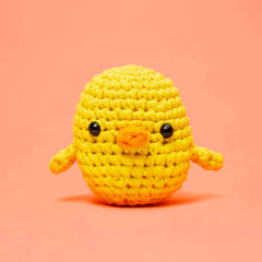 The Woobles Kiki Chick yarn pre-start for smooth, beginner-friendly crochet.