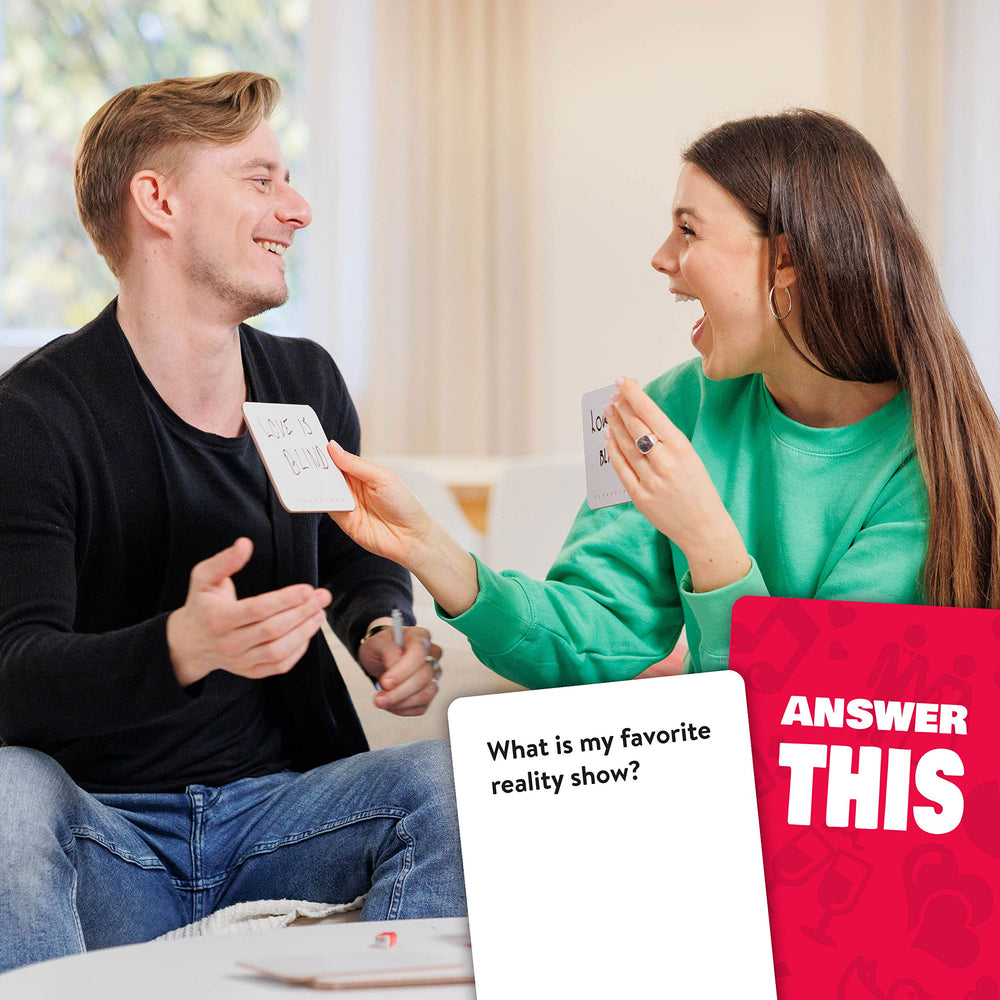 Answer This box front showcases vibrant, engaging conversation prompts.