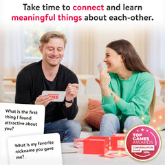 The World Game Answer This couple enjoying date night conversation.