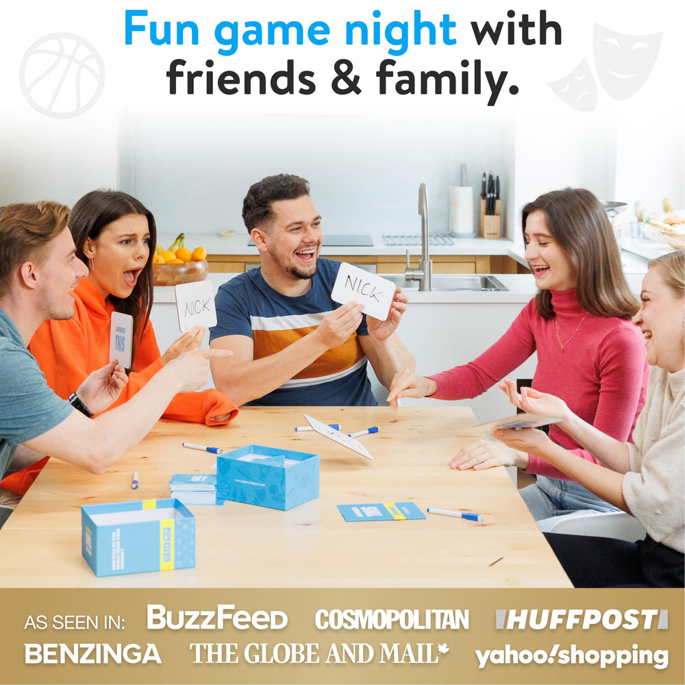 The World Game Answer This party setup on table invites everyone to join.
