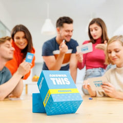 The World Game Answer This durable cards stay ready for big group games.