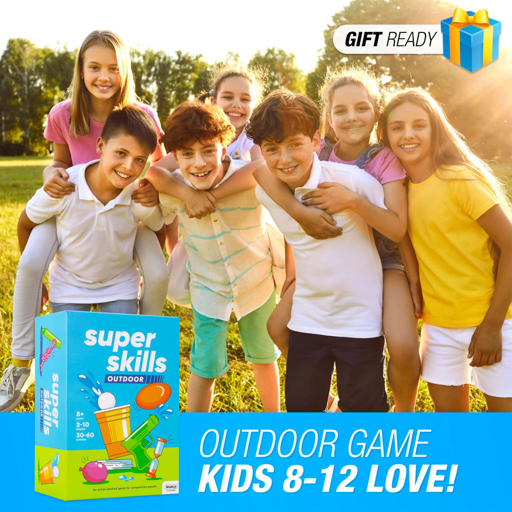 The World Game Super Skills all-in-one pack keeps everything organized.