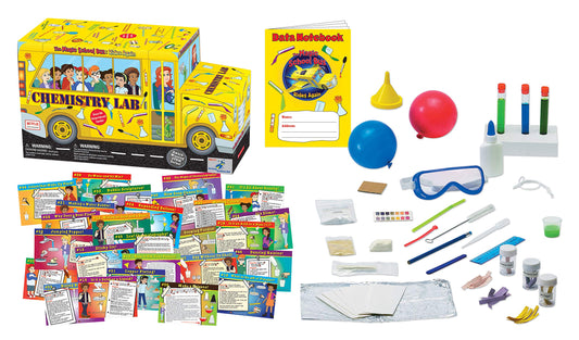 The Young Scientists Club chemistry lab cards collection encourages exploration and experimentation