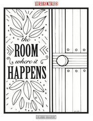 Theatre Nerds Hamiltones Broadway pages designs add a creative mood to practice.