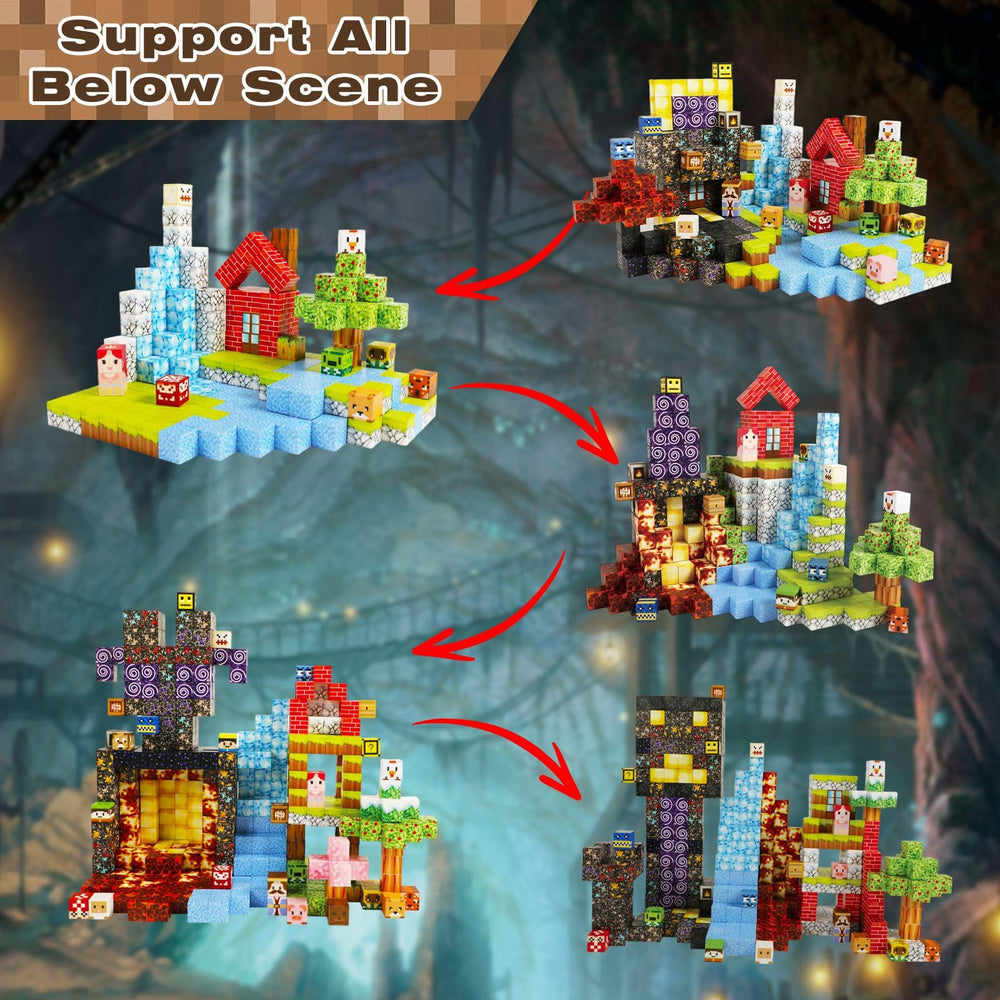 THEBRIXKING forest mine builds support storytelling and group collaboration.