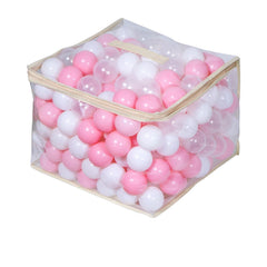 Thenese pink ball pit balls pack of 100 ready for indoor playtime