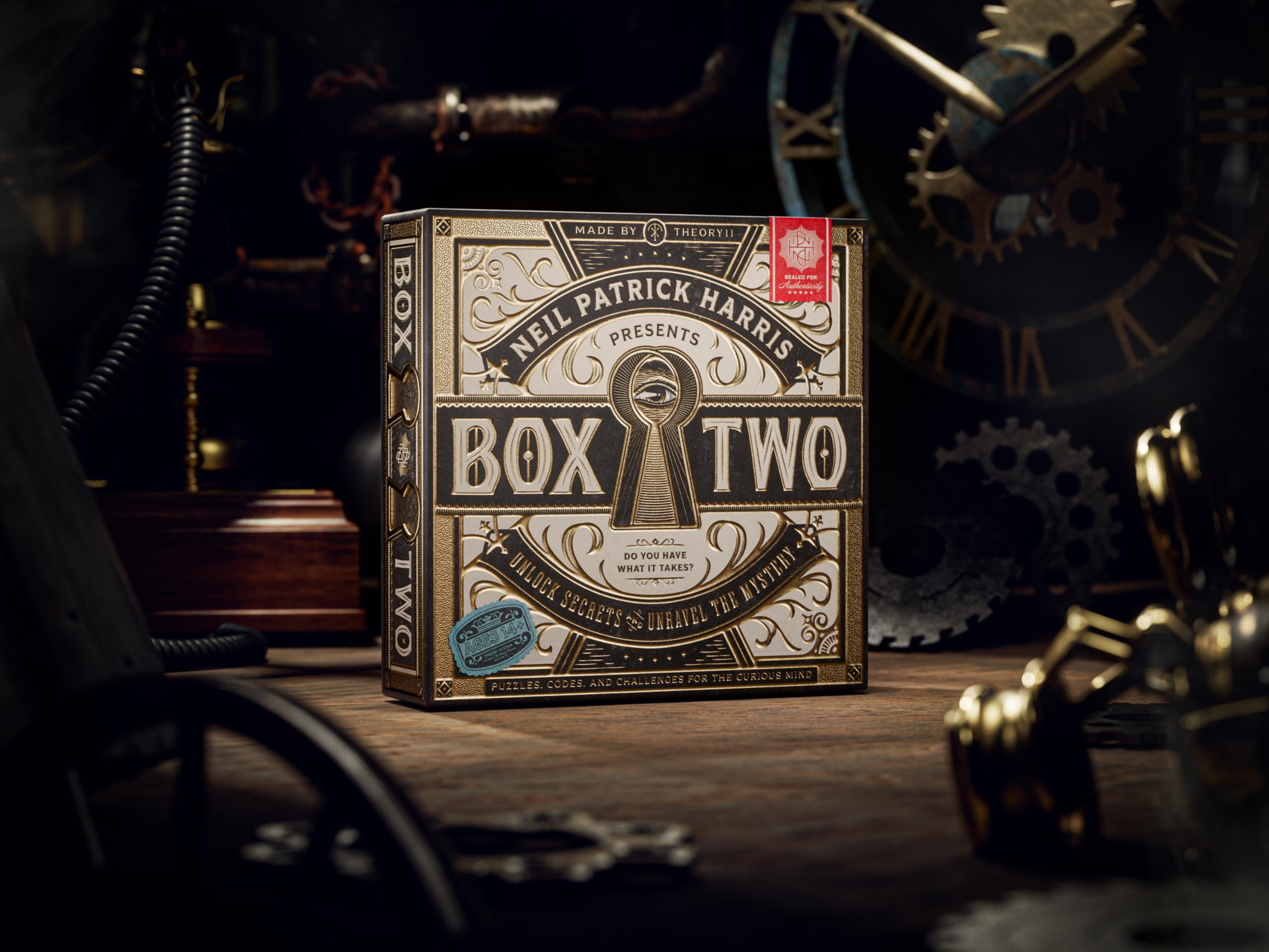 theory11 Box Two unique-path visual hints at personalized puzzle experiences