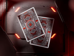 Theory11 custom artwork close-up illustrating intricate card details.