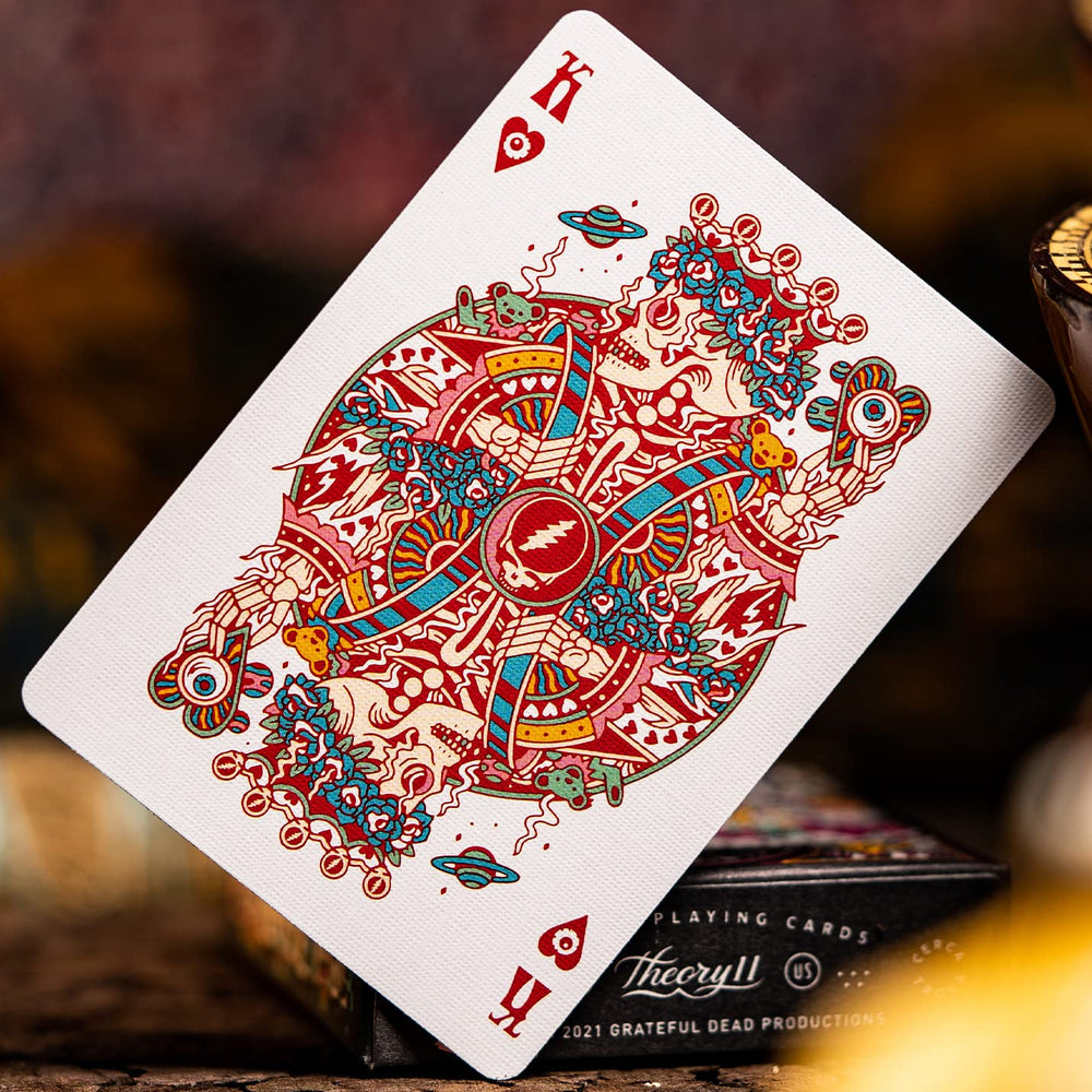 theory11 Grateful Dead court cards offer vibrant detail for dramatic games