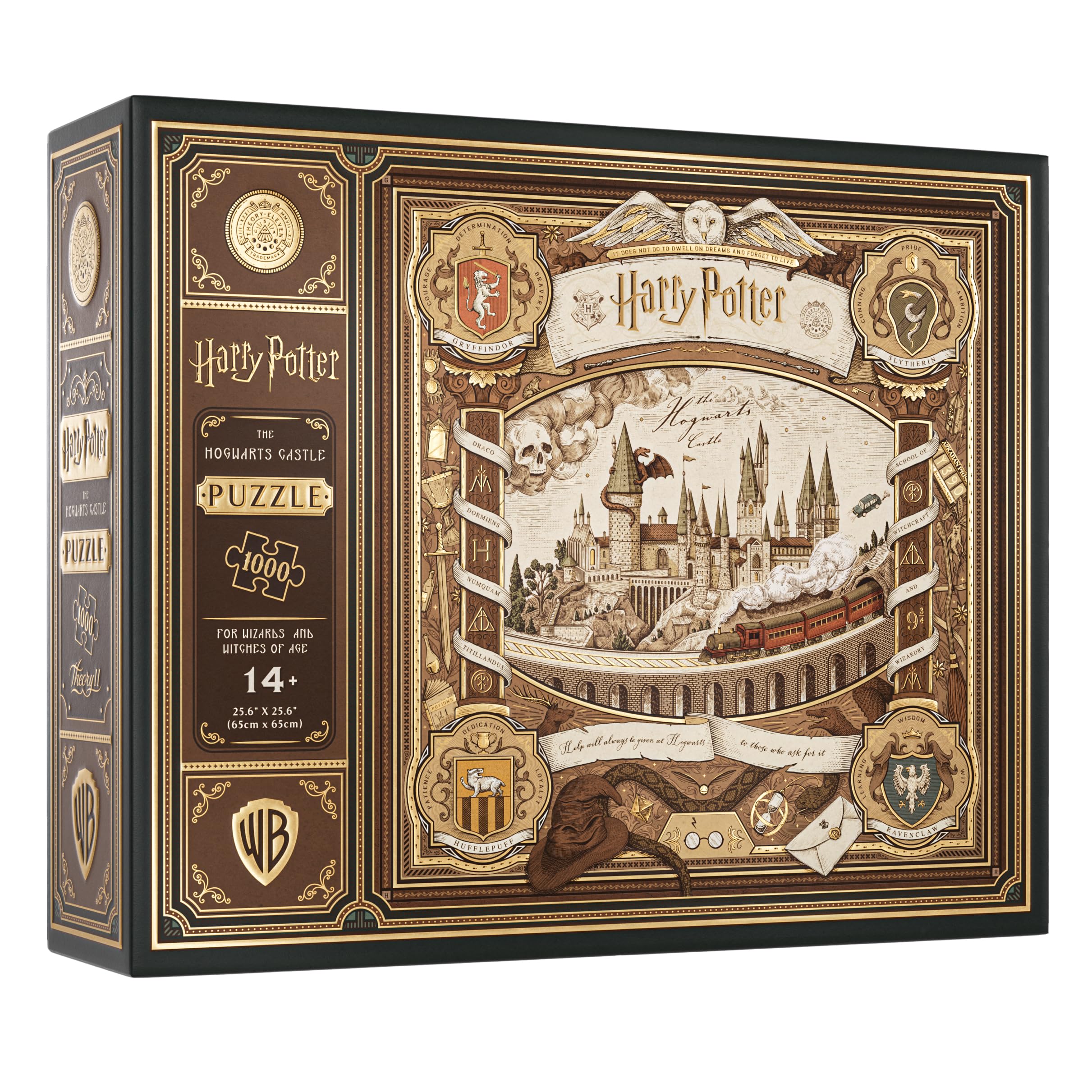 theory11 Harry Potter 1000-piece puzzle with premium box and pouch