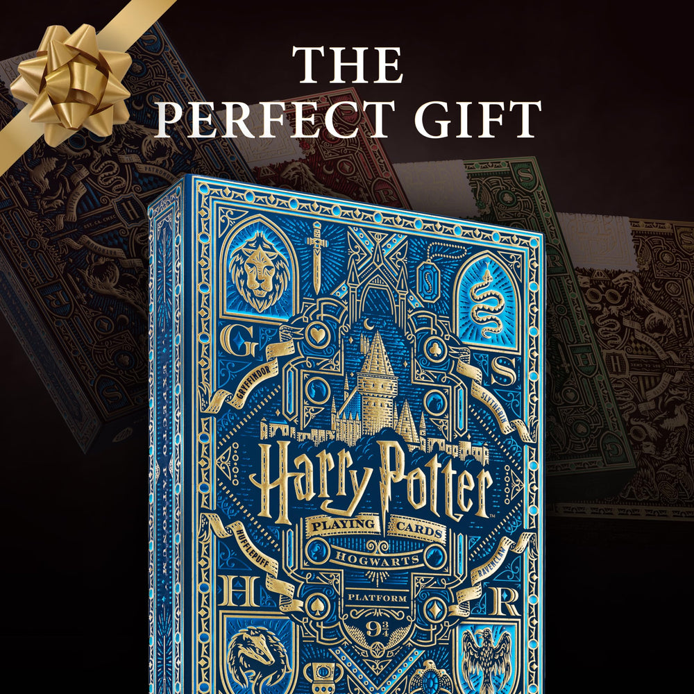 Theory11 Harry Potter joker cards capture whimsy for playful moments.