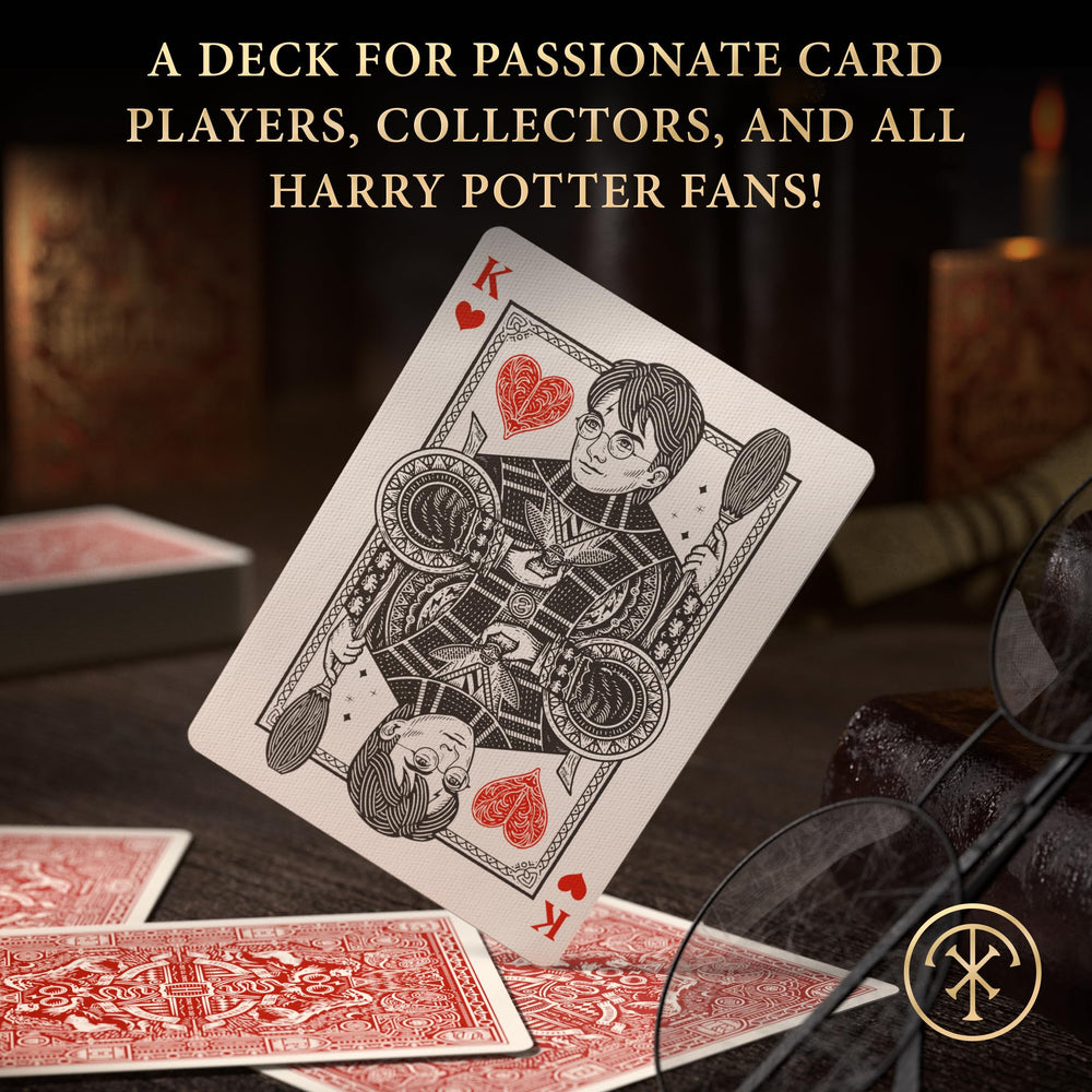 theory11 Harry Potter Gryffindor character artwork, immersive wizarding card face