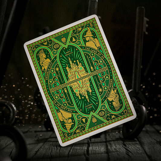 theory11 Wicked Playing Cards Glinda Elphaba portrait adds iconic character flair