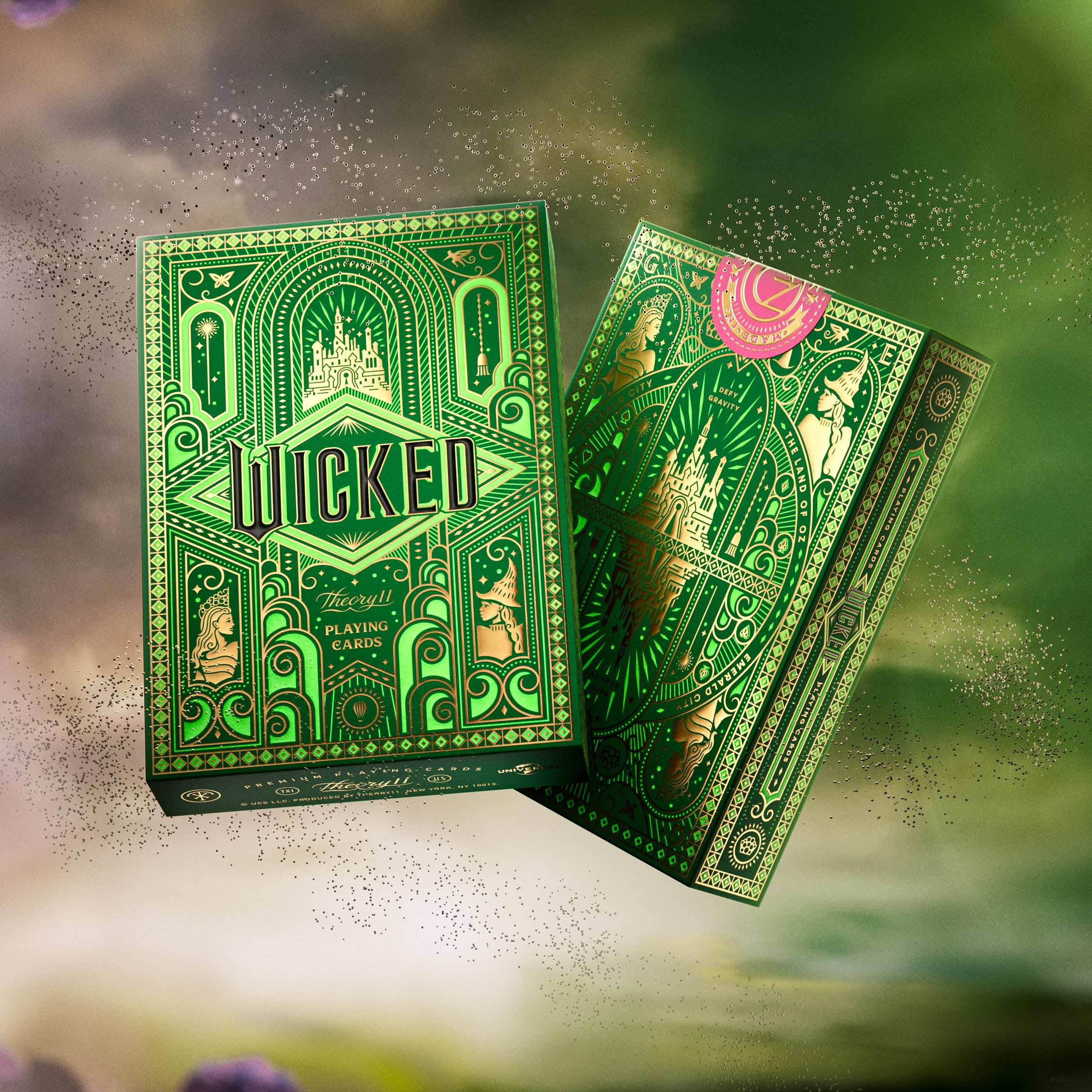 theory11 Wicked Playing Cards Premium-face deck for reliable play sessions