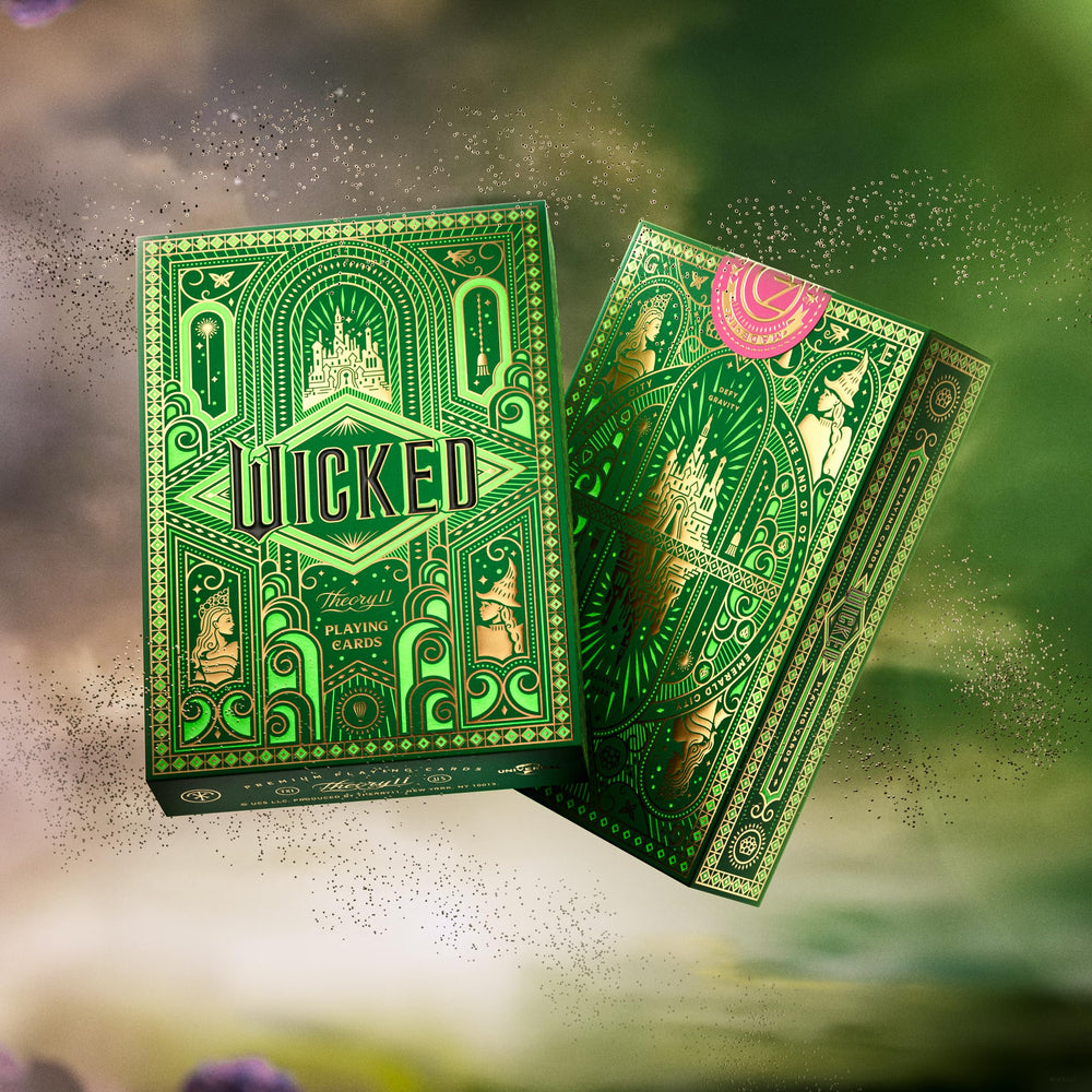 theory11 Wicked Playing Cards Premium-face deck for reliable play sessions