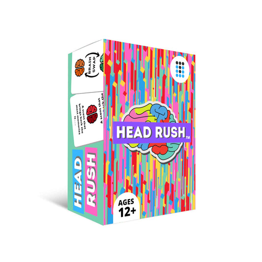 Therapy U Head Rush front cover with bold colors inviting classroom use