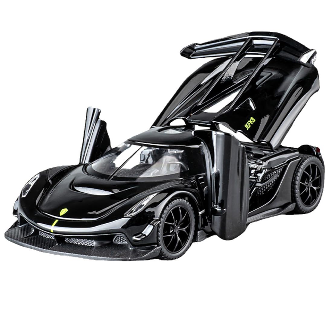 Therina Jesko toy car front view with lights and sound for interactive play