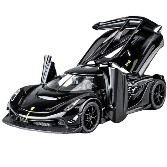 Therina Jesko toy car front view with lights and sound for interactive play