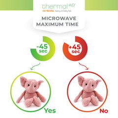 Thermal-Aid Tiny Elephant durable-construction withstands repeated heating and cooling cycles.