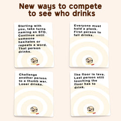 These Cards Will Get You Drunk Too expansion game-night supports 2–8 players