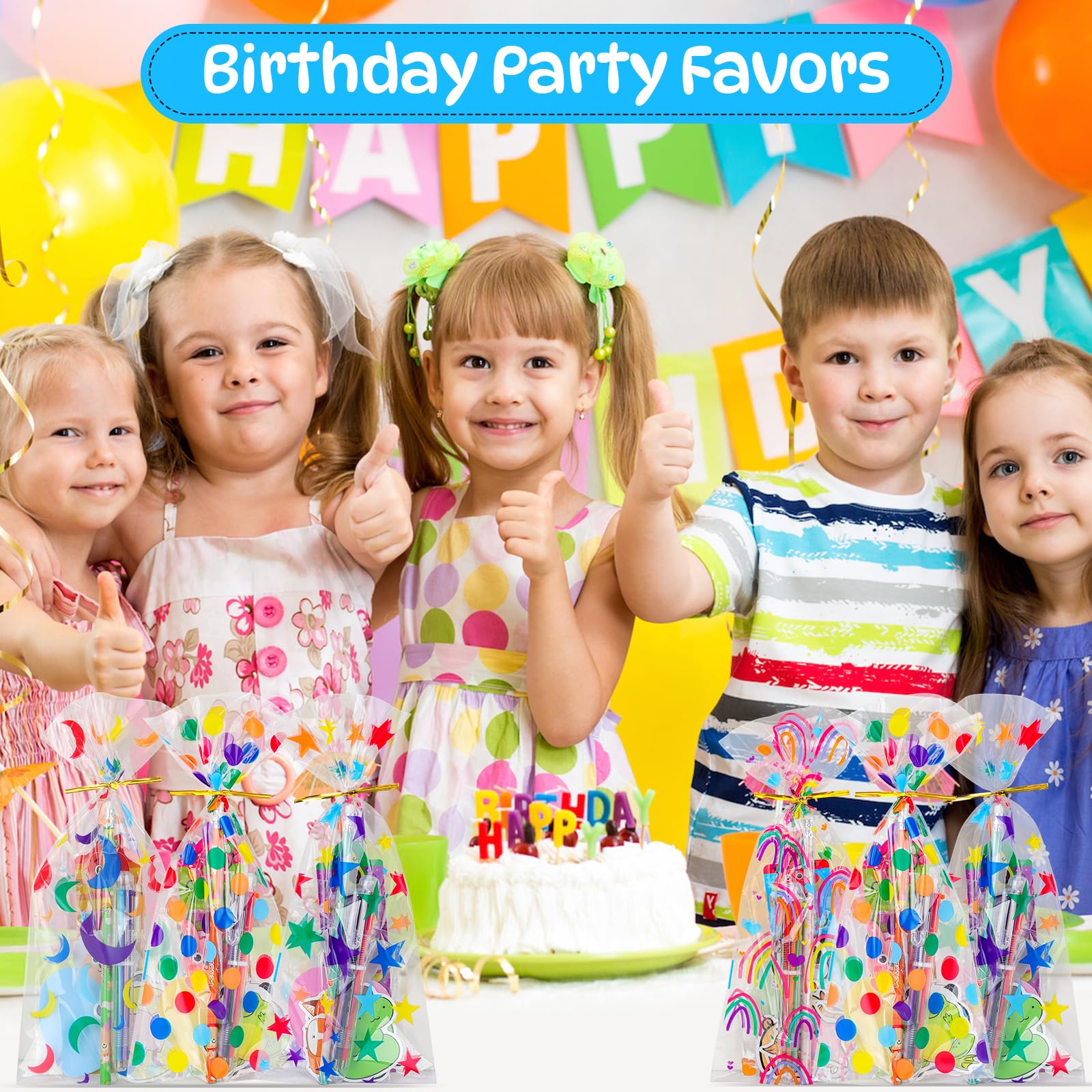 Thesixowls packaging highlights a complete party gift set