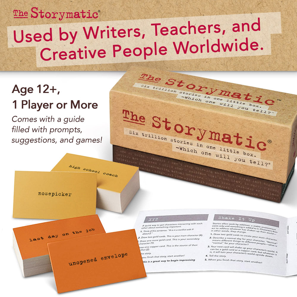 The Storymatic Classic character cards guiding narrative development