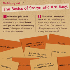 The Storymatic Classic complication cards adding twists to plots