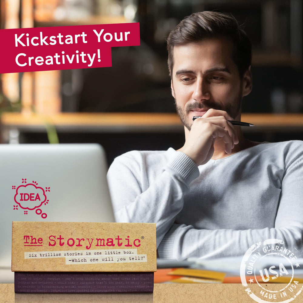 The Storymatic Classic prompt booklet with ideas and exercises