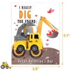 Thigreact valentines pun messages trucks for kid smiles.