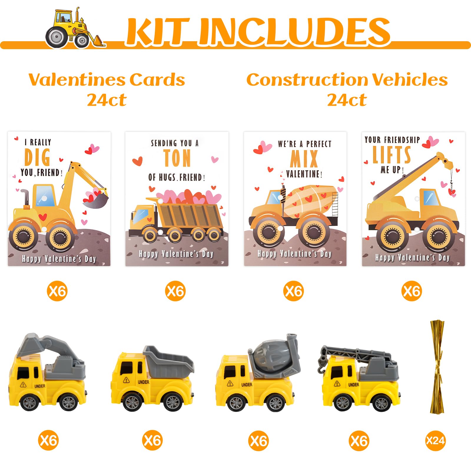 Thigreact valentines road roller drum card with moving part for play.