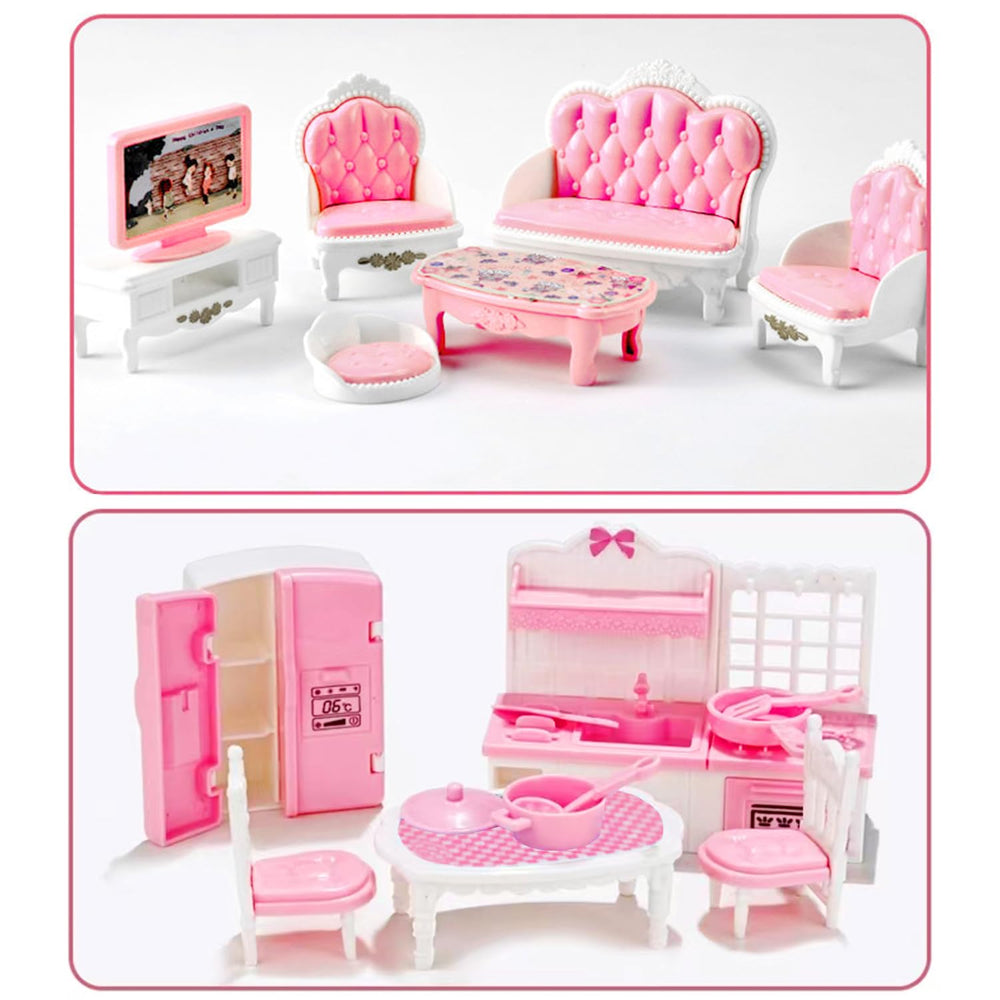 Thildani 35pcs kitchen accessories to spark pretend cooking fun.