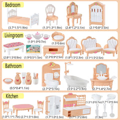 Thildani dollhouse kitchen oven invites pretend cooking and food placement.