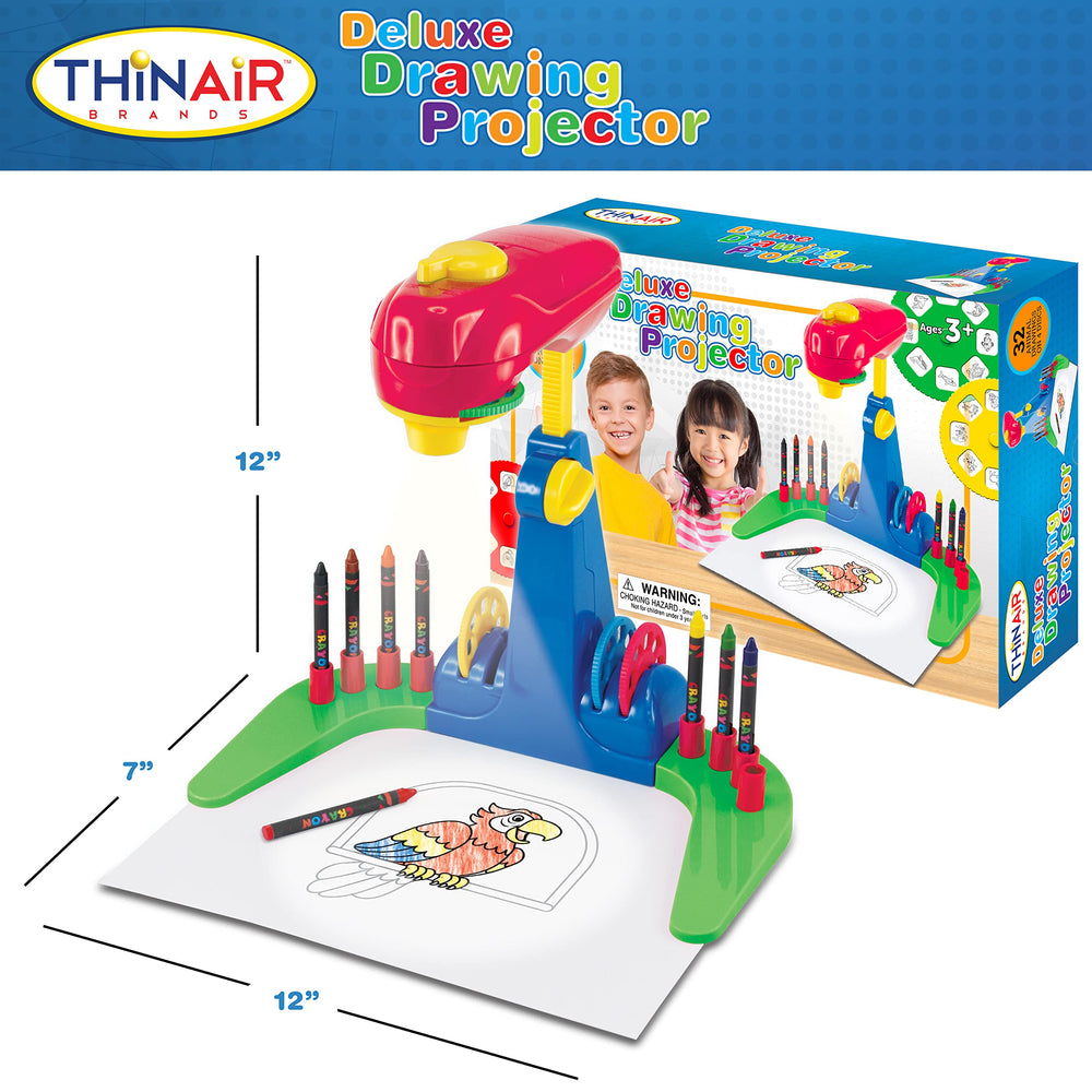 Thin Air Brands animal sketch discs invite tracing and coloring adventures.