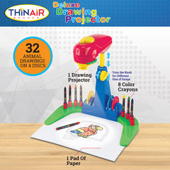 Thin Air Brands crayons provide vibrant colors for kid-friendly art.