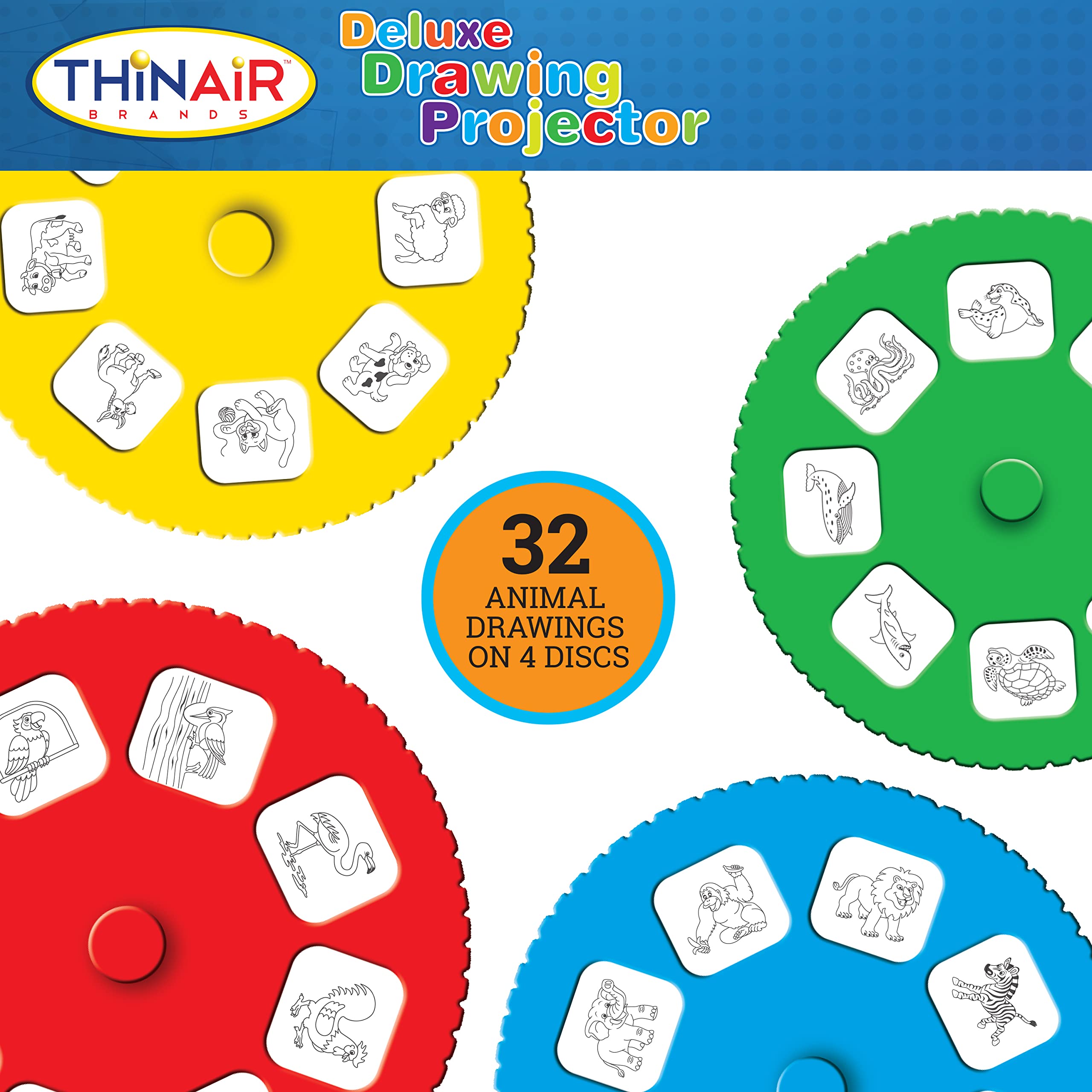 Thin Air Brands drawing paper pad offers a ready drawing surface.