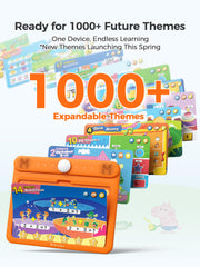 Think Academy Learning Pad flash cards cover diverse themes for kids’ learning.