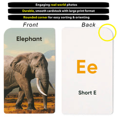 Think Tank Scholar first words flashcards with real-life images to boost vocabulary