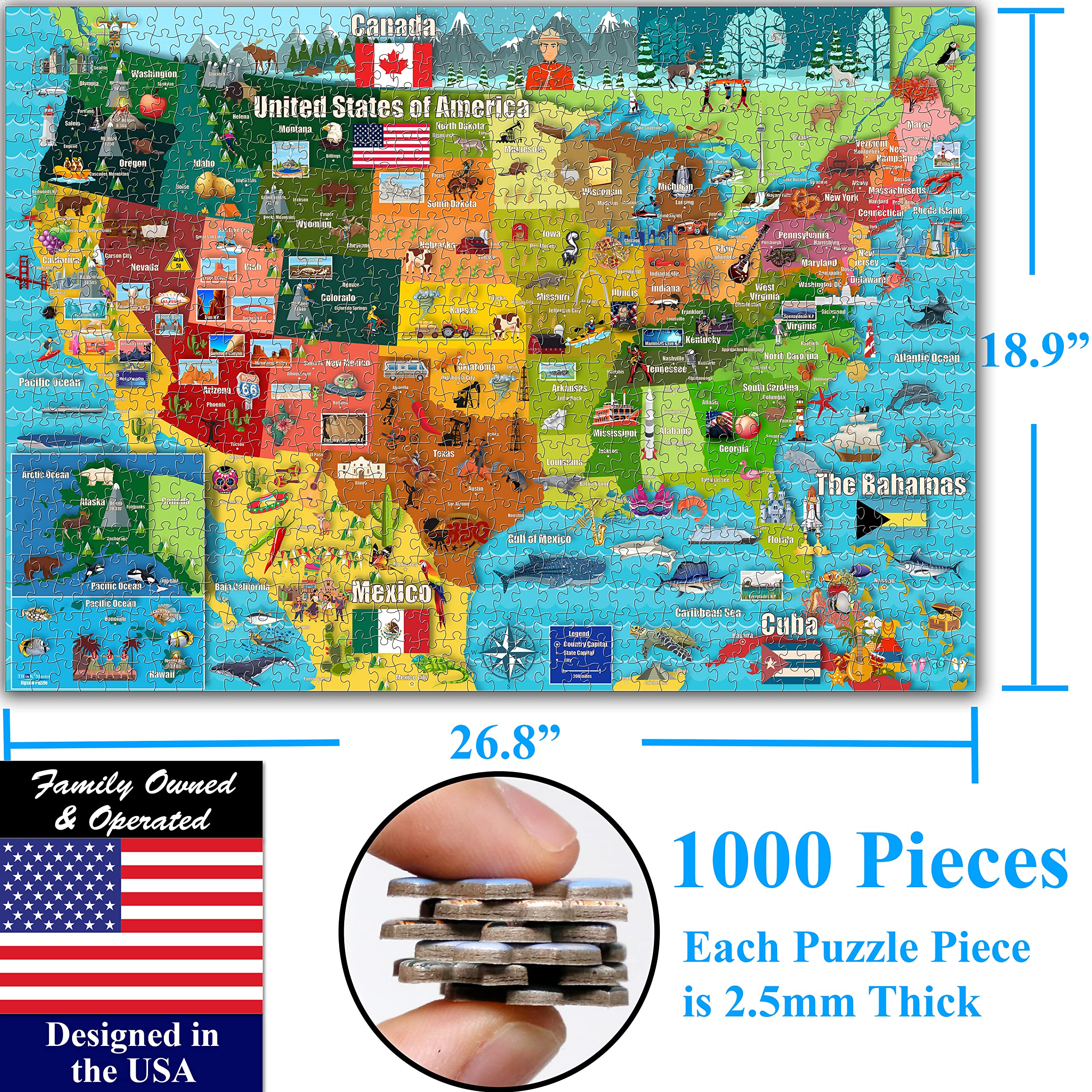 Think2Master puzzle box front displays contents and makes a gift-ready presentation.